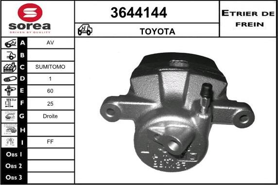 Sera 3644144 - kočione čeljusti www.molydon.hr