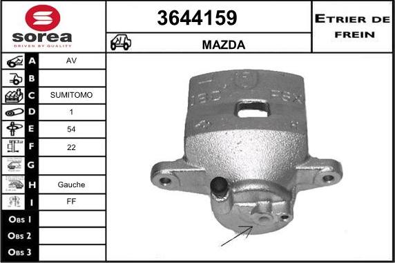 Sera 3644159 - kočione čeljusti www.molydon.hr