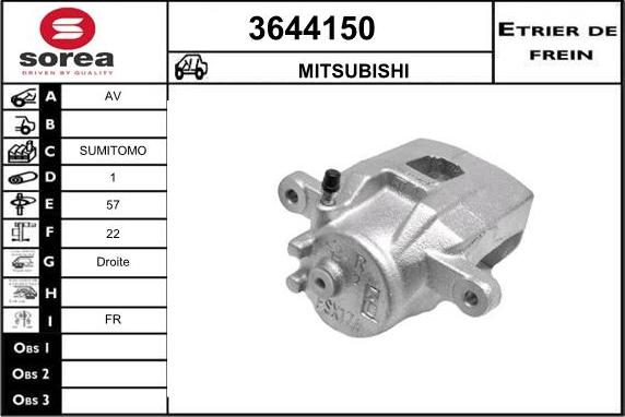 Sera 3644150 - kočione čeljusti www.molydon.hr