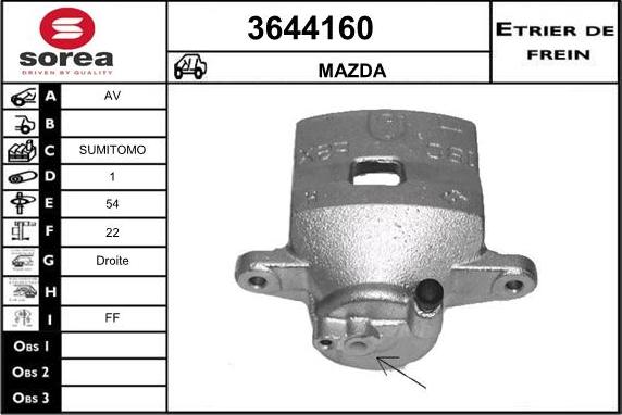 Sera 3644160 - kočione čeljusti www.molydon.hr