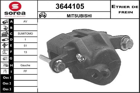 Sera 3644105 - kočione čeljusti www.molydon.hr