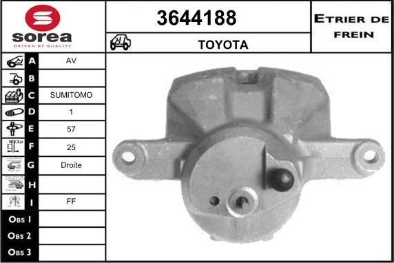 Sera 3644188 - kočione čeljusti www.molydon.hr