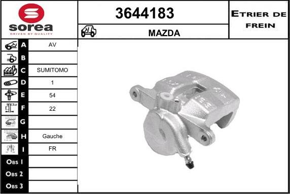 Sera 3644183 - kočione čeljusti www.molydon.hr