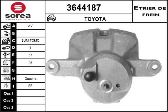 Sera 3644187 - kočione čeljusti www.molydon.hr