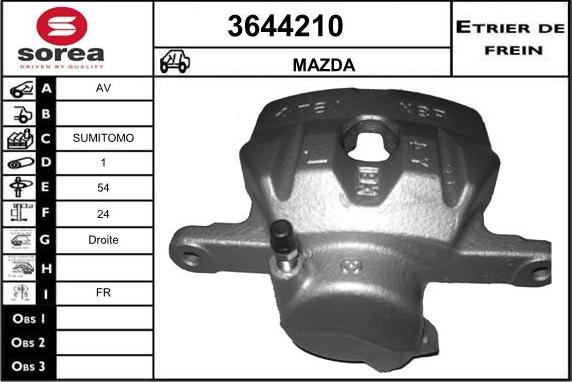 Sera 3644210 - kočione čeljusti www.molydon.hr