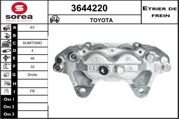 Sera 3644220 - kočione čeljusti www.molydon.hr