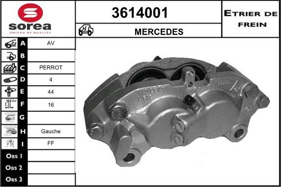 Sera 3614001 - kočione čeljusti www.molydon.hr