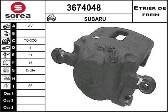 Sera 3674048 - kočione čeljusti www.molydon.hr