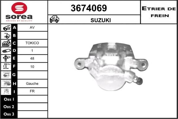 Sera 3674069 - kočione čeljusti www.molydon.hr