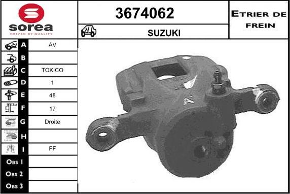 Sera 3674062 - kočione čeljusti www.molydon.hr