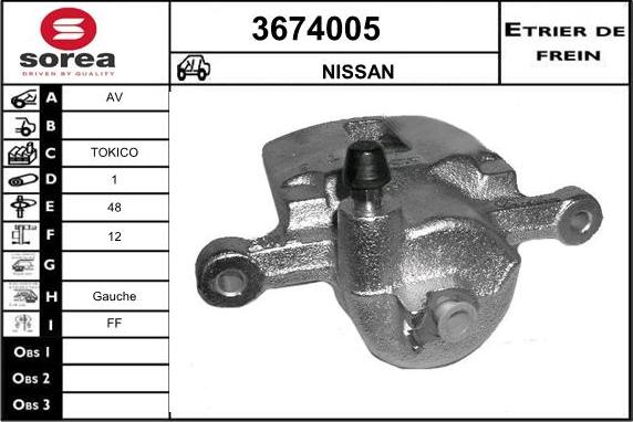 Sera 3674005 - kočione čeljusti www.molydon.hr