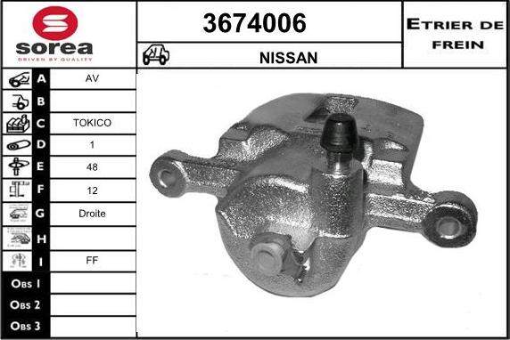 Sera 3674006 - kočione čeljusti www.molydon.hr