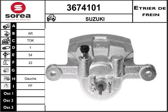 Sera 3674101 - kočione čeljusti www.molydon.hr