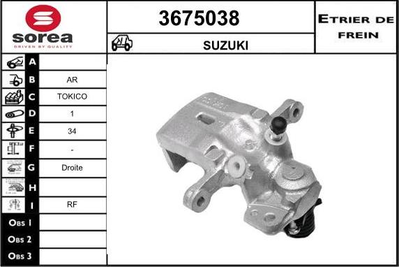 Sera 3675038 - kočione čeljusti www.molydon.hr