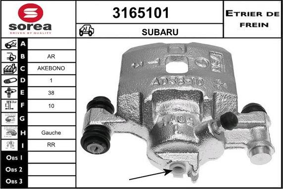 Sera 3165101 - kočione čeljusti www.molydon.hr