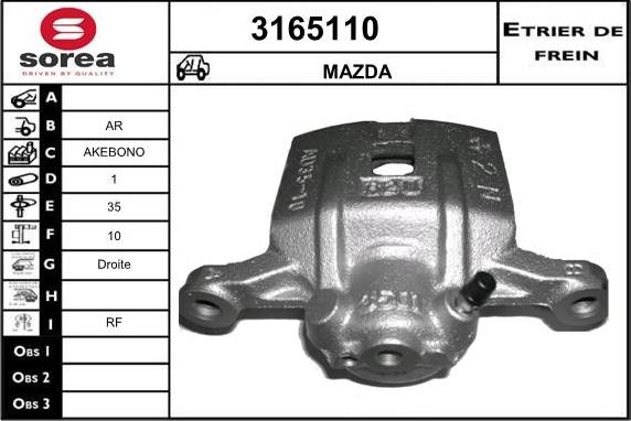 Sera 3165110 - kočione čeljusti www.molydon.hr