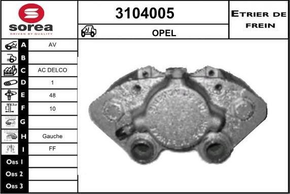 Sera 3104005 - kočione čeljusti www.molydon.hr