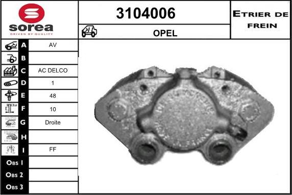 Sera 3104006 - kočione čeljusti www.molydon.hr