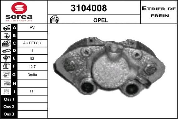 Sera 3104008 - kočione čeljusti www.molydon.hr