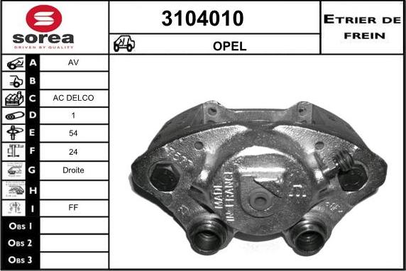 Sera 3104010 - kočione čeljusti www.molydon.hr