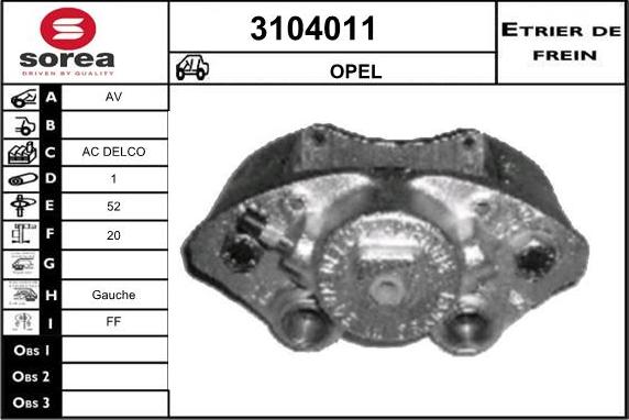 Sera 3104011 - kočione čeljusti www.molydon.hr