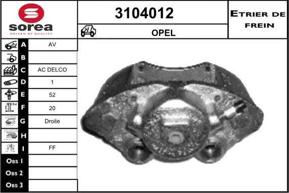 Sera 3104012 - kočione čeljusti www.molydon.hr