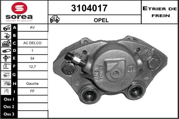 Sera 3104017 - kočione čeljusti www.molydon.hr