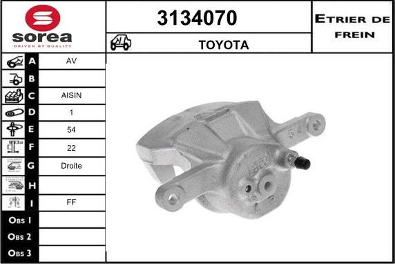 Sera 3134070 - kočione čeljusti www.molydon.hr