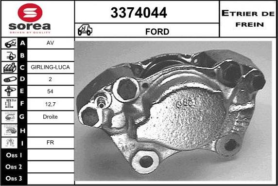 Sera 3374044 - kočione čeljusti www.molydon.hr