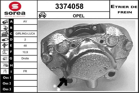 Sera 3374058 - kočione čeljusti www.molydon.hr