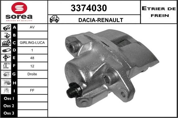 Sera 3374030 - kočione čeljusti www.molydon.hr