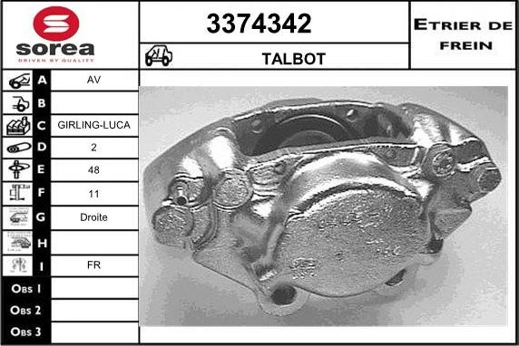 Sera 3374342 - kočione čeljusti www.molydon.hr