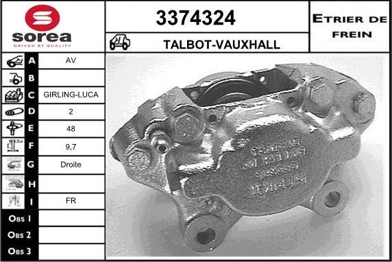 Sera 3374324 - kočione čeljusti www.molydon.hr