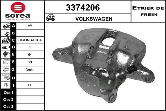 Sera 3374206 - kočione čeljusti www.molydon.hr