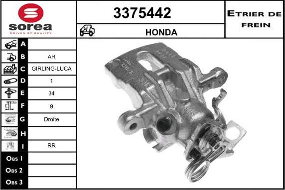 Sera 3375442 - kočione čeljusti www.molydon.hr