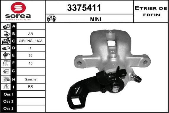 Sera 3375411 - kočione čeljusti www.molydon.hr