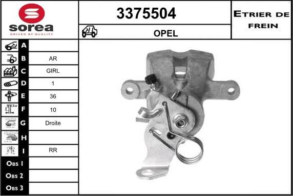 Sera 3375504 - kočione čeljusti www.molydon.hr