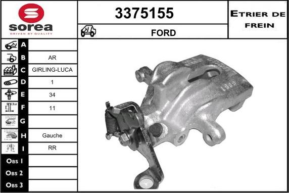 Sera 3375155 - kočione čeljusti www.molydon.hr