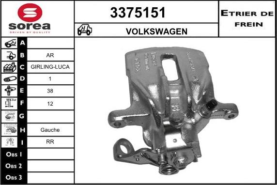 Sera 3375151 - kočione čeljusti www.molydon.hr