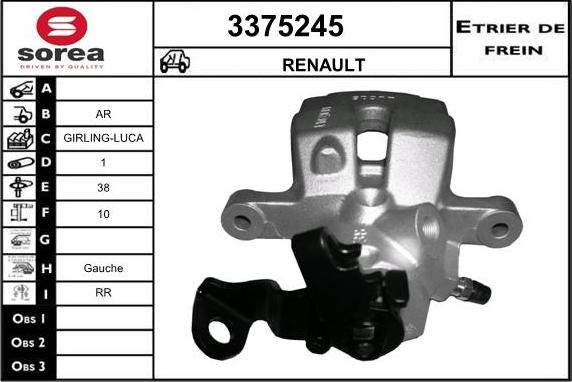 Sera 3375245 - kočione čeljusti www.molydon.hr