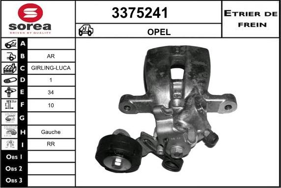 Sera 3375241 - kočione čeljusti www.molydon.hr