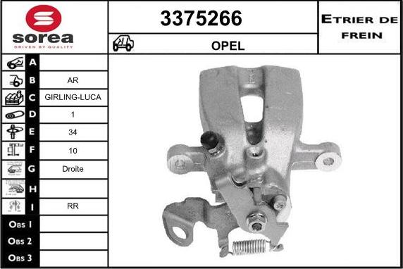 Sera 3375266 - kočione čeljusti www.molydon.hr