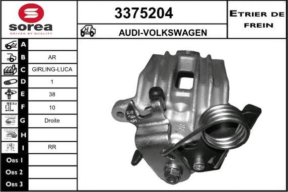 Sera 3375204 - kočione čeljusti www.molydon.hr