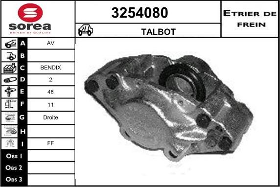 Sera 3254080 - kočione čeljusti www.molydon.hr