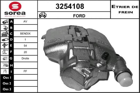 Sera 3254108 - kočione čeljusti www.molydon.hr