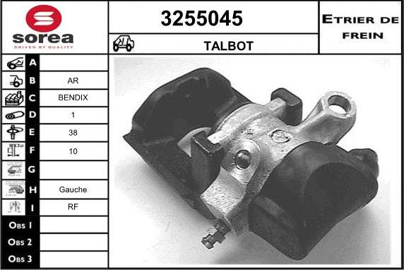 Sera 3255045 - kočione čeljusti www.molydon.hr