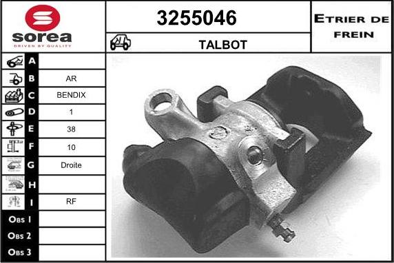 Sera 3255046 - kočione čeljusti www.molydon.hr