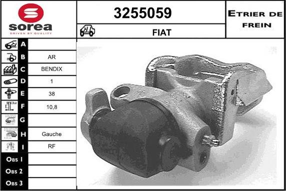 Sera 3255059 - kočione čeljusti www.molydon.hr