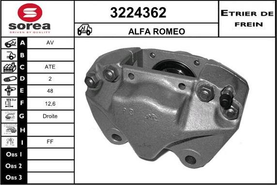 Sera 3224362 - kočione čeljusti www.molydon.hr