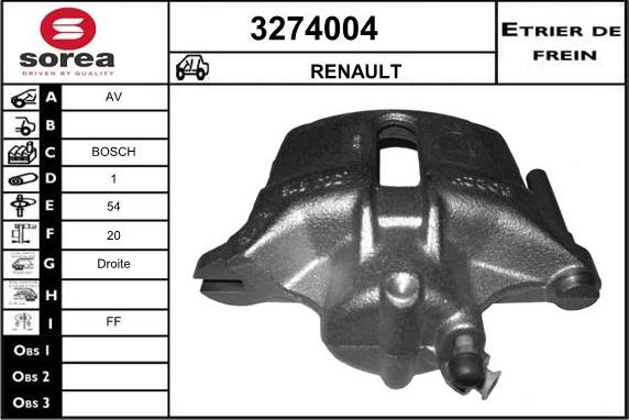 Sera 3274004 - kočione čeljusti www.molydon.hr